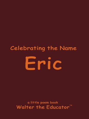 cover image of Celebrating the Name Eric